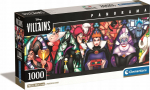 Dėlionė Clementoni Villains Panorama 39872, 98 cm x 33 cm, 1000 vnt., įvairių spalvų
