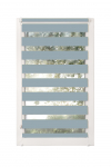 Ritininė užuolaida Mini Basic, pilka, 73 cm x 150 cm