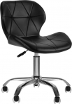 Valgomojo kėdė ActivEshop QS-06, matinė, juoda sp., 36 cm x 48 cm x 42 - 54 cm