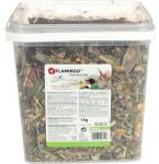 Skanėstas graužikams Flamingo Field Herb Mix, triu&scaron;iams/jūrų kiaulytėms/graužikams, 1 kg