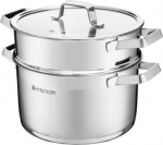Puodas Ambition Kitchen Pro, 20 cm, 3 l, sidabro sp.
