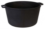Ketaus puodas Maysternya V4, 24.5 cm, 4 l, juoda sp.