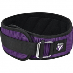 Sunkiosios atletikos diržas RDX RX4, violetinė, S