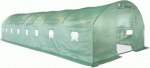 Arkinis &scaron;iltnamis su orlaidėmis, polivinilchloridas (pvc), 10 x 4 m