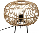 Stalinis &scaron;viestuvas Atmosphera Bamboo Night Light Eads, E27, 40W, smėlio sp.