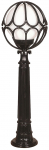 Pastatomas lauko &scaron;viestuvas Opviq BSU-68081-BSY-M8-BOP, 60W, E27, IP65, juoda sp., 30 cm x 100 cm