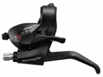 Perjungimo rankena Shimano Tourney ST-TX800-L, metalas, juoda sp.