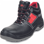 Darbo batai vyrams Fridrich & Fridrich Jena SC-03-003 S3 SRC, be aulo, be pa&scaron;iltinimo, juoda/raudona, 40 dydis
