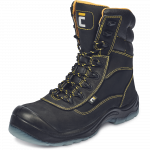 Darbo batai vyrams Cerva BK TPU MF S3 CI SRC, su aulu, su pa&scaron;iltinimu, juoda/geltona, 48 dydis