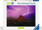 Dėlionė Ravensburger Pink Thunderstorm Mood, 29.5 cm x 36 cm, 500 vnt., įvairių spalvų