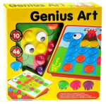 Smeigtukų dėlionė Genius Art, įvairių spalvų