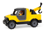 Žaislinis automobilių vilkikas Lena Truckies, juoda sp./geltona sp.