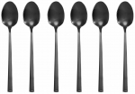 Desertinis &scaron;auk&scaron;telis Ambition What Como, nerūdijantysis plienas, juoda sp., 6 vnt., 14 cm