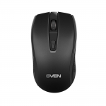 Belaidė kompiuterinė pelė Sven RX-220W, 2.4 ghz, juoda sp.