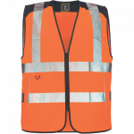 &Scaron;viesą atspindinti liemenė vyrams Cerva Knoxfield HVPS, oranžinė, S dydis