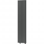 Vandeninis rank&scaron;luosčių džiovintuvas Mexen, antracito sp., 36 cm x 160 cm, 1039 W
