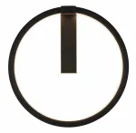 &Scaron;viestuvas sieninis SLV One Dali 1002915, LED, 3000 - 4000 &deg;K, 1 x 14 W, balta sp./juoda sp. / juoda sp., 40 x 40 cm