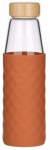 Gertuvė, oranžinė, stiklas/silikonas, 0.5 l