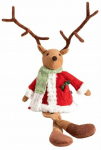 Figūrėlė, Elnias Homla Maze Mr 751639, 53 cm, ruda/raudona