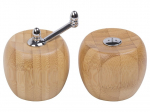 Druskinės ir pipirinės rinkinys Tao, ruda, 6.3 cmx6.3 cm