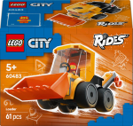 Konstruktorius LEGO&reg; City Ratai &ndash; statybinis krautuvas, žaislas, konstravimo rinkinys, 60483, 61 vnt.