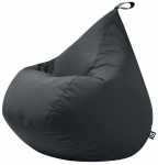 Sėdmai&scaron;is SoSoft Drop M Glow, tamsiai pilka sp., 100 l