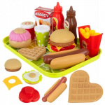 Žaisliniai virtuvės reikmenys, maisto prekių rinkinys Iso Trade Tableware Food 26321, įvairių spalvų