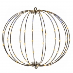 LED girliandos burbulas Springos CL1235 su LED ap&scaron;vietimu, 57 cm, balta sp.