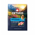 Sausas &scaron;unų maistas Ontario All Breeds Adult Monoprotein, kalakutiena/saldžioji bulvė, 2.25 kg