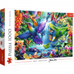 Dėlionė Trefl Tropical Hummingbirds 10880T, 48 cm x 68.3 cm, 1000 vnt., įvairių spalvų