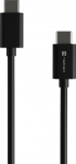 Laidas Natec Prati NKA-2146 USB Type-C Male (vyri&scaron;ka), USB Type-C Male (vyri&scaron;ka), 1 m, juoda sp.