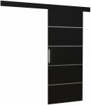 Durys ADRK Tony 96, stumdomosioms vidaus durims, 205 cm x 205 cm, juoda sp.