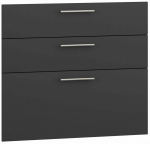 Spintelės fasadas Vento, 35.5 cm x 79.6 cm, antracito sp.
