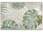 Kilimas lauko terasoms Verdemax Hawaii, balta sp./žalia sp., 150 cm x 240 cm