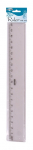 Liniuotė Centrum 80726, 20 cm, plastikas, skaidri sp.