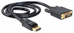 Laidas Delock Displayport to DVI Displayport 1.1 male, DVI-D male, 1 m, juoda sp.