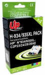 Ra&scaron;alinio spausdintuvo kasetė Uprint H-934/935XL, mėlyna sp./juoda sp./geltona sp.
