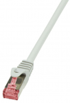 Laidas Logilink CAT 6 S/FTP RJ-45 8P8C, RJ-45 8P8C, 0.5 m, pilka sp.