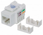 Priedas tinklo produktams Intellinet Cat5e UTP Keystone Jack, balta sp.