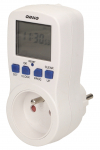 Adapteris Orno Polska Weekly Digital Timer With LCD Display, balta sp.