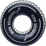 Pripučiamas ratas Bestway MB-K15700, balta sp./juoda sp., 119 cm