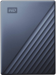 Kietasis diskas Western Digital My Passport Ultra, HDD, 4 TB, mėlyna sp./juoda sp.