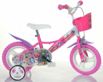 Vaiki&scaron;kas dviratis Bimbo Bike Butterfly 77338, rožinė sp., 12"