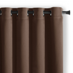 Užtemdanti užuolaida Restilo Blackout, ruda sp., 140 cm x 175 cm
