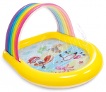 Baseinas, pripučiamas/vaiki&scaron;kas Intex Spray Pool Rainbow 57156NP, įvairių spalvų x 86 cm