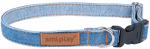 Antkaklis &scaron;unims Amiplay Denim, mėlyna sp., 200 - 350 mm x 10 mm, 20-35