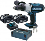 Gręžtuvas su akumuliatoriumi Makita DDF451RTJ, 18 V, 5 Ah