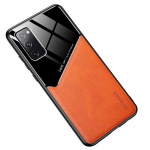 Telefono dėklas Mocco Lens, Samsung Galaxy A42 5G, oranžinė