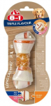 Skanėstas &scaron;unims 8in1 Triple Flavour S, jautiena/vi&scaron;tiena/kiauliena, 0.035 kg