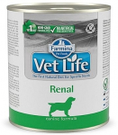 &Scaron;lapias &scaron;unų maistas Farmina Vet Life Renal, vi&scaron;tiena, 0.3 kg